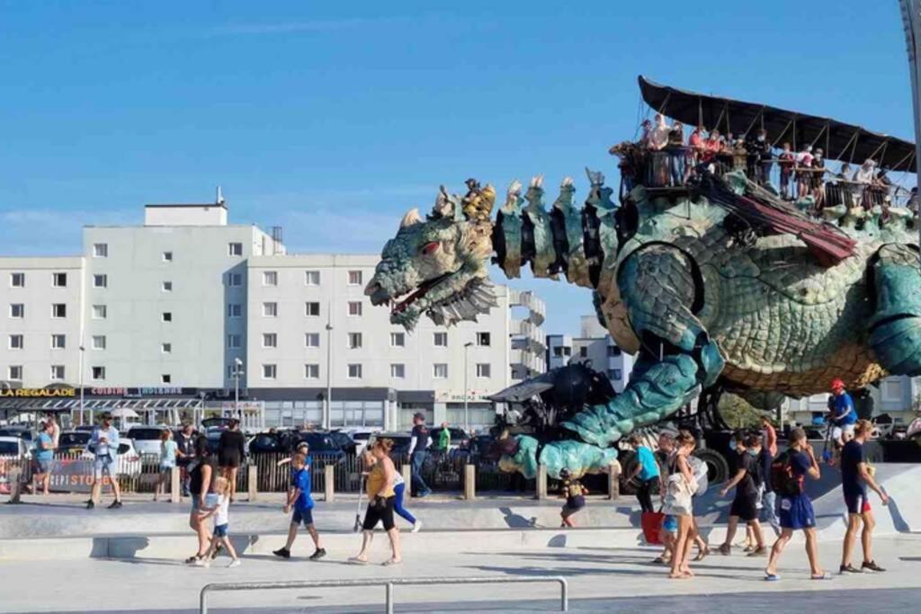 La Plage Superbe Studio Refait A Neuf Calais Exterior foto